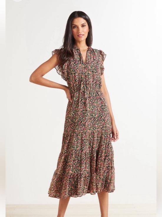 BB Dakota by Steve Madden Dresses & Skirts - BB Dakota by Steve Madden floral chiffon ditsy midi dress XS